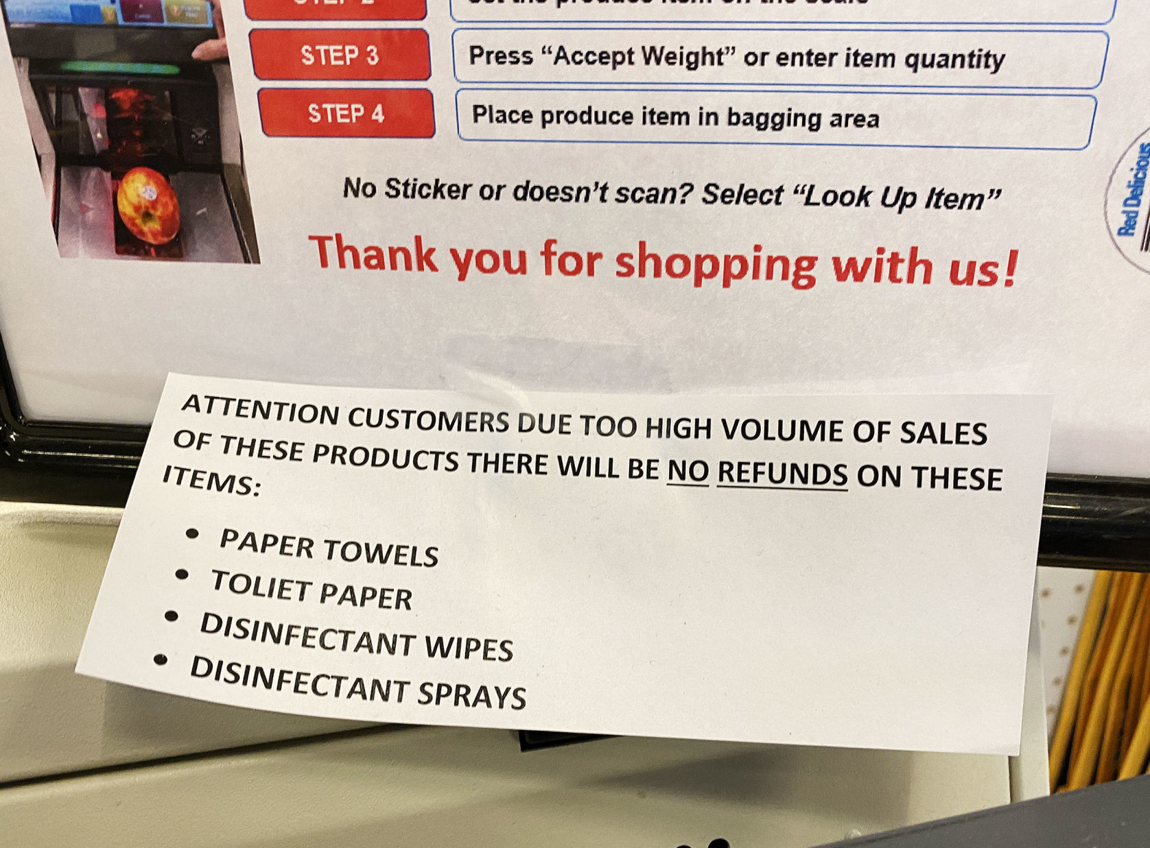 Albertsons signs